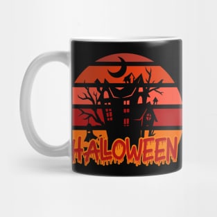 Halloween Nightmare house Mug